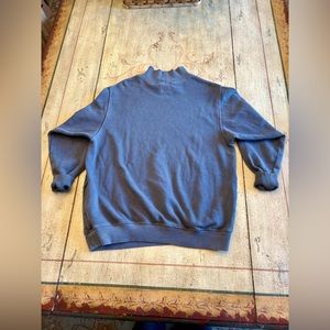 Aerie Grey Crewneck Sweater Relaxed Fit